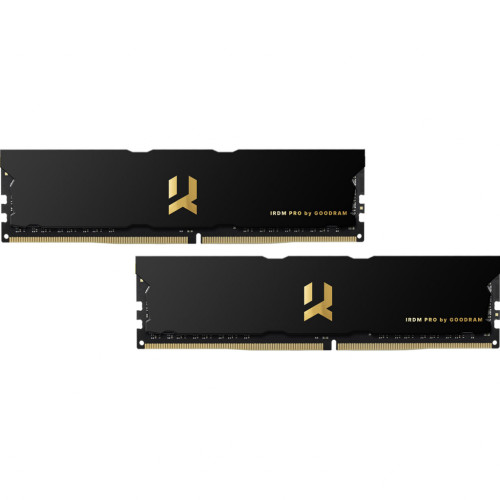 Модуль памяті для компютера DDR4 32GB (2x16GB) 3600 MHz Iridium Pro Black Goodram (IRP-3600D4V64L17/32GDC)