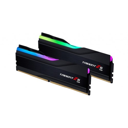 Модуль памяті для компютера DDR5 32GB (2x16GB) 5600 MHz Trident Z5 RGB Black G.Skill (F5-5600J3636C16GX2-TZ5RK)