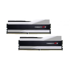 Модуль памяті для компютера DDR5 32GB (2x16GB) 6000 MHz Trident Z5 Silver G.Skill (F5-6000J4040F16GX2-TZ5S)