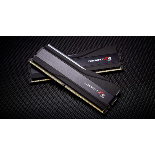 Модуль памяті для компютера DDR5 32GB (2x16GB) 6000 MHz Trident Z5 RGB Black G.Skill (F5-6000J4040F16GX2-TZ5RK)