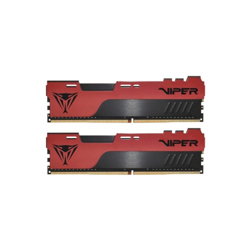 Модуль памяті для компютера DDR4 16GB (2x8GB) 2666 MHz Viper Elite II Patriot (PVE2416G266C6K)