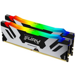 Модуль памяті для компютера DDR5 32GB (2x16GB) 6000 MHz FURY Renegade RGB Kingston Fury (ex.HyperX) (KF560C32RSAK2-32)