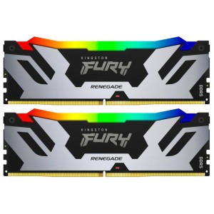 Модуль памяті для компютера DDR5 32GB (2x16GB) 6000 MHz FURY Renegade RGB Kingston Fury (ex.HyperX) (KF560C32RSAK2-32)