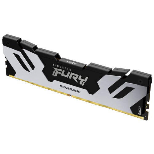 Модуль памяті для компютера DDR5 32GB (2x16GB) 6400 MHz FURY Renegade Silver Kingston Fury (ex.HyperX) (KF564C32RSK2-32)