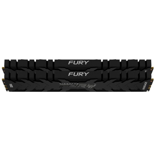 Модуль памяті для компютера DDR4 16GB (2x8GB) 4600 MHz FURY Renegade Black Kingston Fury (ex.HyperX) (KF446C19RBK2/16)