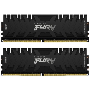 Модуль памяті для компютера DDR4 16GB (2x8GB) 4600 MHz FURY Renegade Black Kingston Fury (ex.HyperX) (KF446C19RBK2/16)