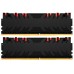 Модуль памяті для компютера DDR4 16GB (2x8GB) 4600 MHz FURY Renegade RGB Black Kingston Fury (ex.HyperX) (KF446C19RBAK2/16)