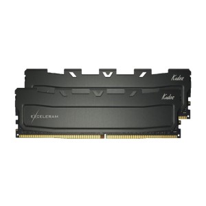 Модуль памяті для компютера DDR4 32GB (2x16GB) 3200 MHz Black Kudos eXceleram (EKBLACK43232162CD)