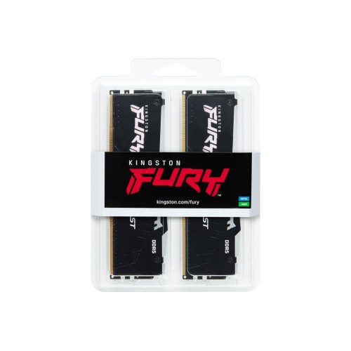 Модуль памяті для компютера DDR5 32GB 5200 MHz Beast RGB Kingston Fury (ex.HyperX) (KF552C40BBA-32)