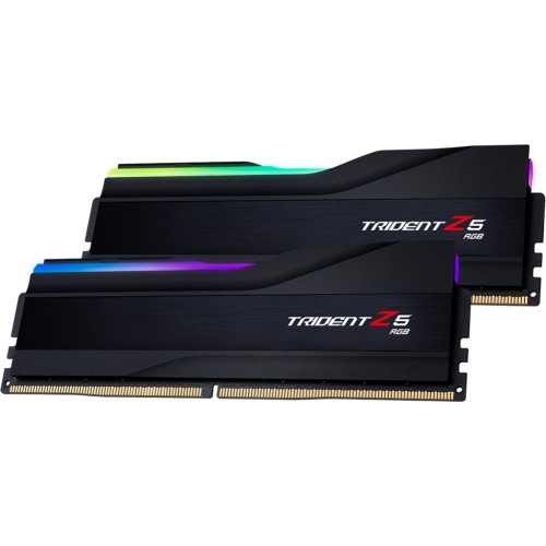 Модуль памяті для компютера DDR5 32GB (2x16GB) 6000 MHz Trident Z5 RGB Black G.Skill (F5-6000J3636F16GX2-TZ5RK)