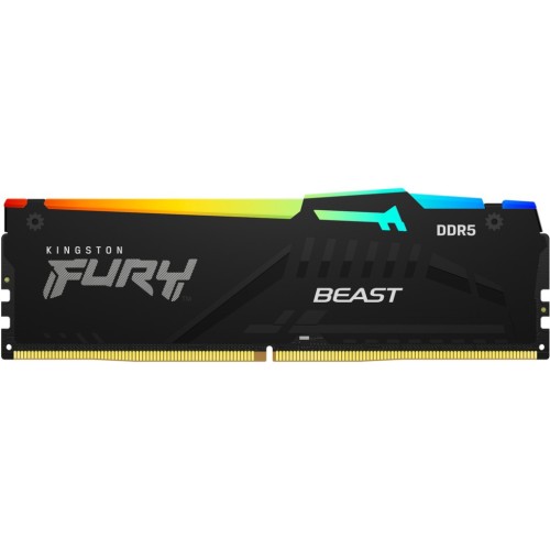 Модуль памяті для компютера DDR5 32GB 5600 MHz Beast RGB XMP Kingston Fury (ex.HyperX) (KF556C40BBA-32)