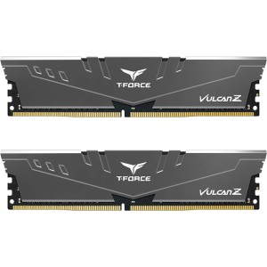 Модуль памяті для компютера DDR4 16GB (2x8GB) 3600 MHz Vulcan Z Gray Team (TLZGD416G3600HC18JDC01)