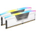 Модуль памяті для компютера DDR5 32GB (2x16GB) 6000 MHz Vengeance RGB White Corsair (CMH32GX5M2B6000C40W)