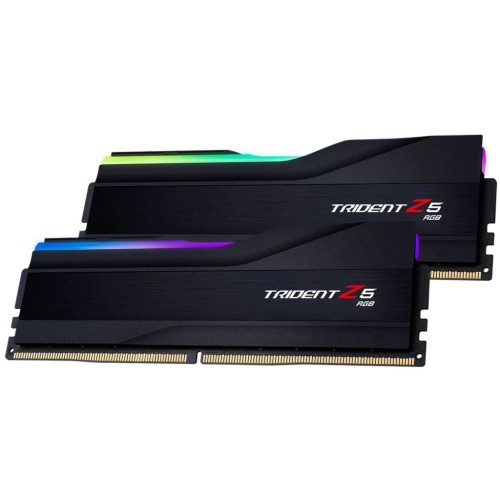 Модуль памяті для компютера DDR5 32GB (2x16GB) 6600 Trident Z5 RGB Black G.Skill (F5-6600J3440G16GX2-TZ5RK)