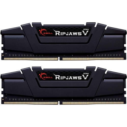 Модуль памяті для компютера DDR4 64GB (2x32GB) 4400 MHz RipjawsV Black G.Skill (F4-4400C19D-64GVK)