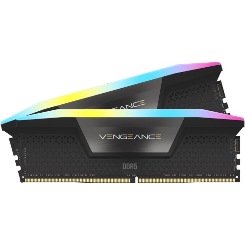 Модуль памяті для компютера DDR5 32GB (2x16GB) 6000 MHz Vengeance RGB Corsair (CMH32GX5M2D6000Z36K)