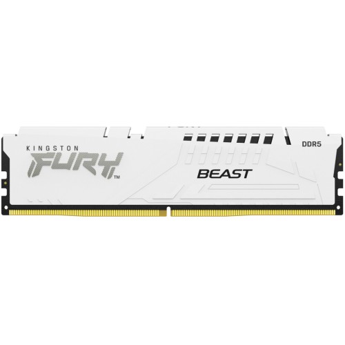 Модуль памяті для компютера DDR5 16GB 6000 MHz Beast EXPO White Kingston Fury (ex.HyperX) (KF560C36BWE-16)