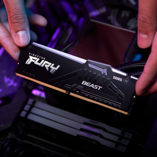 Модуль памяті для компютера DDR5 32GB 5200 MHz Beast RGB EXPO Kingston Fury (ex.HyperX) (KF552C36BBEA-32)