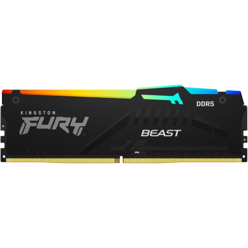 Модуль памяті для компютера DDR5 32GB 5200 MHz Beast RGB EXPO Kingston Fury (ex.HyperX) (KF552C36BBEA-32)