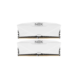 Модуль памяті для компютера DDR4 32GB (2x16GB) 3200 MHz NOX RGB White Apacer (AH4U32G32C28YNWAA-2)