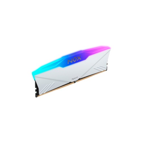 Модуль памяті для компютера DDR4 16GB (2x8GB) 3200 MHz NOX RGB White Apacer (AH4U16G32C28YNWAA-2)