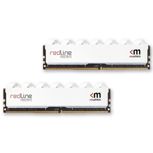 Модуль памяті для компютера DDR4 32GB (2x16GB) 3200 MHz Redline White Mushkin (MRD4U320GJJM16GX2)