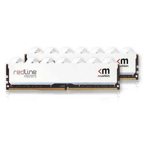 Модуль памяті для компютера DDR4 32GB (2x16GB) 3600 MHz Redline White Mushkin (MRD4U360JNNM16GX2)