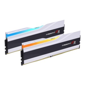 Модуль памяті для компютера DDR5 32GB (2x16GB) 6000 MHz Trident Z5 RGB White G.Skill (F5-6000J3636F16GX2-TZ5RW)