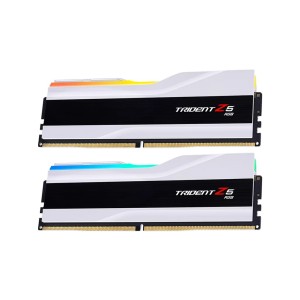 Модуль памяті для компютера DDR5 32GB (2x16GB) 6000 MHz Trident Z5 RGB White G.Skill (F5-6000J3636F16GX2-TZ5RW)