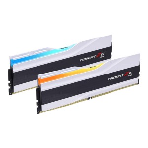 Модуль памяті для компютера DDR5 32GB (2x16GB) 6400 MHz Trident Z5 RGB White G.Skill (F5-6400J3239G16GX2-TZ5RW)