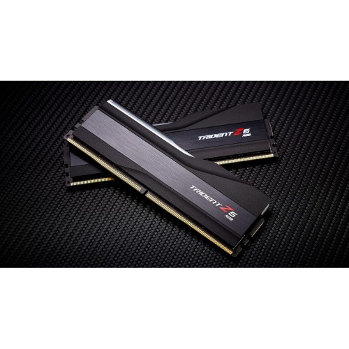 Модуль памяті для компютера DDR5 32GB (2x16GB) 6000 MHz Trident Z5 RGB Black G.Skill (F5-6000J3040F16GX2-TZ5RK)