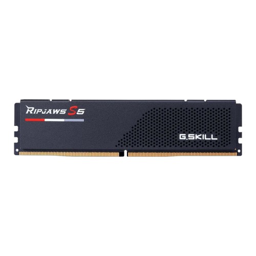 Модуль памяті для компютера DDR5 48GB (2x24GB) 5600 MHz Ripjaws S5 Black G.Skill (F5-5600J4040D24GX2-RS5K)