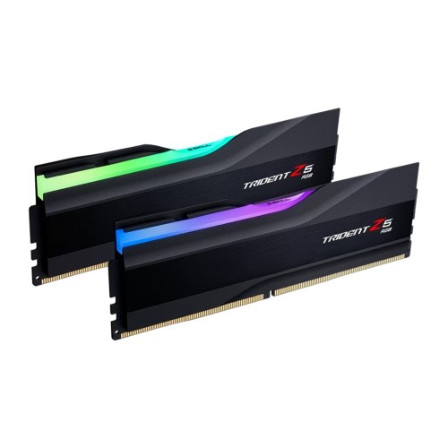 Модуль памяті для компютера DDR5 48GB (2x24GB) 6000 MHz Trident Z5 RGB Black G.Skill (F5-6000J4048F24GX2-TZ5RK)