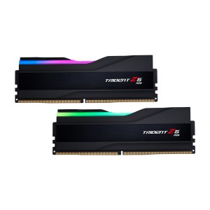 Модуль пам'яті для комп'ютера DDR5 48GB (2x24GB) 6400 MHz Trident Z5 RGB Black G.Skill (F5-6400J3648G24GX2-TZ5RK)