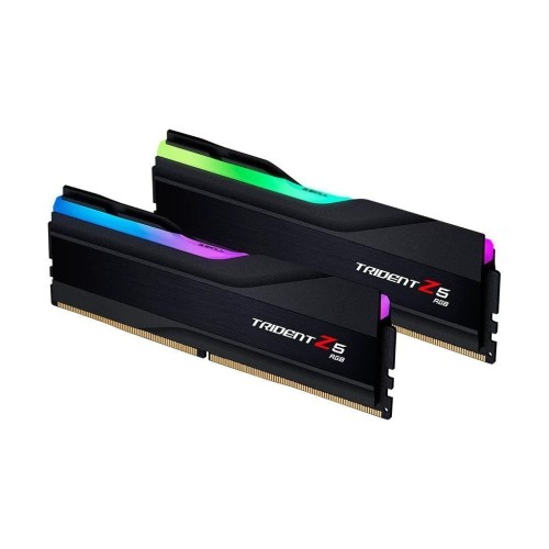 Модуль памяті для компютера DDR5 48GB (2x24GB) 7200 MHz Trident Z5 RGB Black G.Skill (F5-7200J3646F24GX2-TZ5RK)