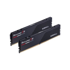 Модуль пам'яті для комп'ютера DDR5 48GB (2x24GB) 6400 MHz Ripjaws S5 Black G.Skill (F5-6400J3648G24GX2-RS5K)