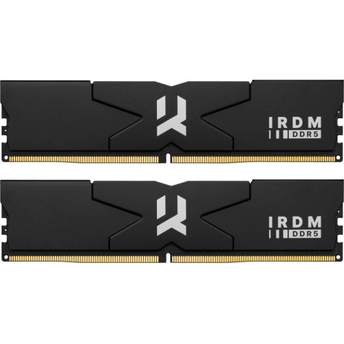 Модуль памяті для компютера DDR5 32GB (2x16GB) 6000 MHz IRDM Black Goodram (IR-6000D564L30S/32GDC)