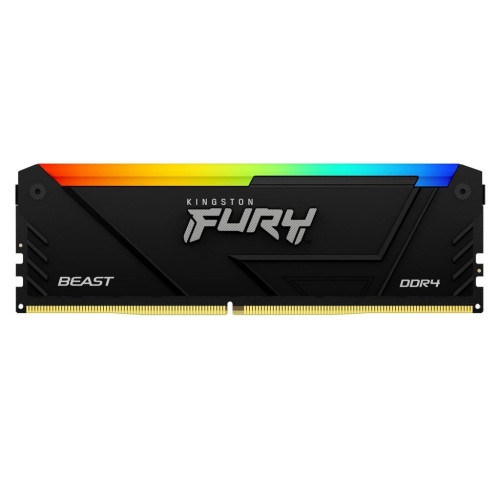 Модуль памяті для компютера DDR4 8GB 3200 MHz Beast RGB Kingston Fury (ex.HyperX) (KF432C16BB12A/16)