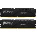 Модуль памяті для компютера DDR5 64GB (2x32GB) 5600 MHz Beast Black Kingston Fury (ex.HyperX) (KF556C36BBEK2-64)