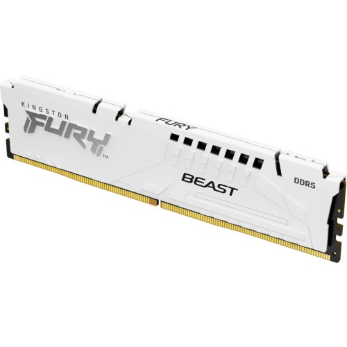 Модуль памяті для компютера DDR5 32GB 5600 MHz Beast White Kingston Fury (ex.HyperX) (KF556C36BWE-32)