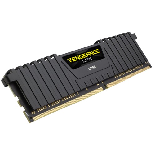 Модуль памяті для компютера DDR4 64GB (2x32GB) 3600 MHz Vengeance LPX Black Corsair (CMK64GX4M2D3600C18)