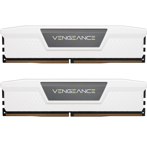 Модуль памяті для компютера DDR5 64GB (2x32GB) 5600 MHz Vengeance White Corsair (CMK64GX5M2B5600C40W)