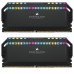 Модуль памяті для компютера DDR5 64GB (2x32GB) 6000 MHz Dominator Platinum RGB Black Corsair (CMT64GX5M2B6000C30)