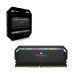 Модуль памяті для компютера DDR5 64GB (4x16GB) 6200 MHz Dominator Platinum RGB Black Corsair (CMT64GX5M4B6200C32)