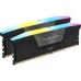Модуль памяті для компютера DDR5 32GB (2x16GB) 6000 MHz Vengeance RGB Black Corsair (CMH32GX5M2B6000C30)