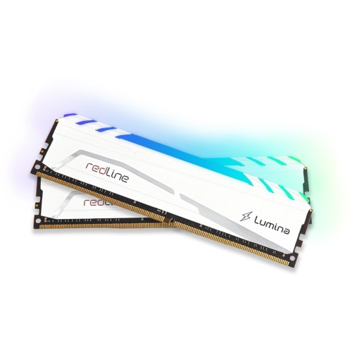 Модуль памяті для компютера DDR5 32GB (2x16GB) 6000 MHz Redline RGB White Mushkin (MLB5C600AEEM16GX2)