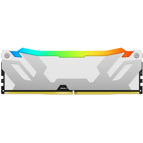 Модуль памяті для компютера DDR5 64GB (2x32GB) 6000 MHz Renegade RGB White XMP Kingston Fury (ex.HyperX) (KF560C32RWAK2-64)