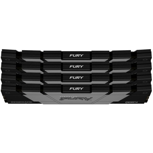 Модуль памяті для компютера DDR4 128GB (4x32GB) 3200 MHz Fury Renegade Black Kingston Fury (ex.HyperX) (KF432C16RB2K4/128)