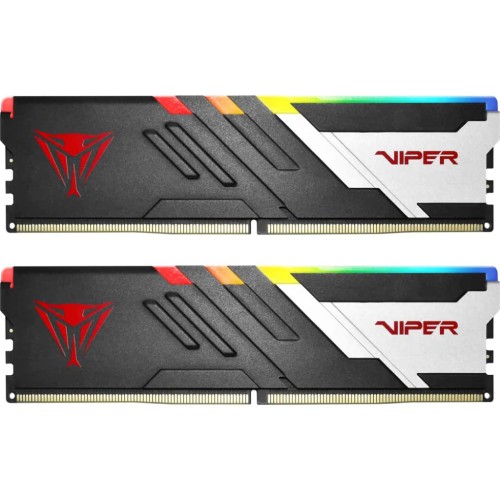 Модуль памяті для компютера DDR5 32GB (2x16GB) 6000 MHz Viper Venom RGB Patriot (PVVR532G600C36K)