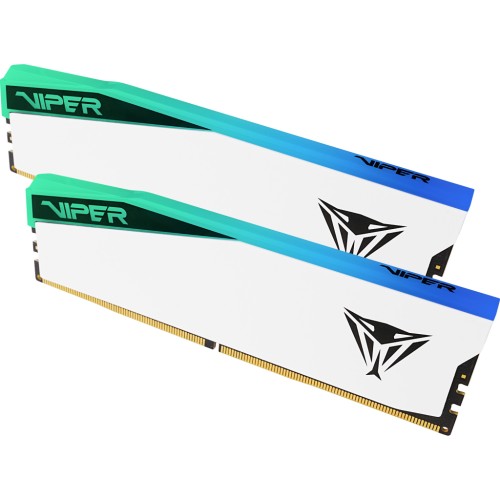 Модуль памяті для компютера DDR5 32GB (2x16GB) 6200 MHz Viper Elite 5 RGB Patriot (PVER532G62C42KW)